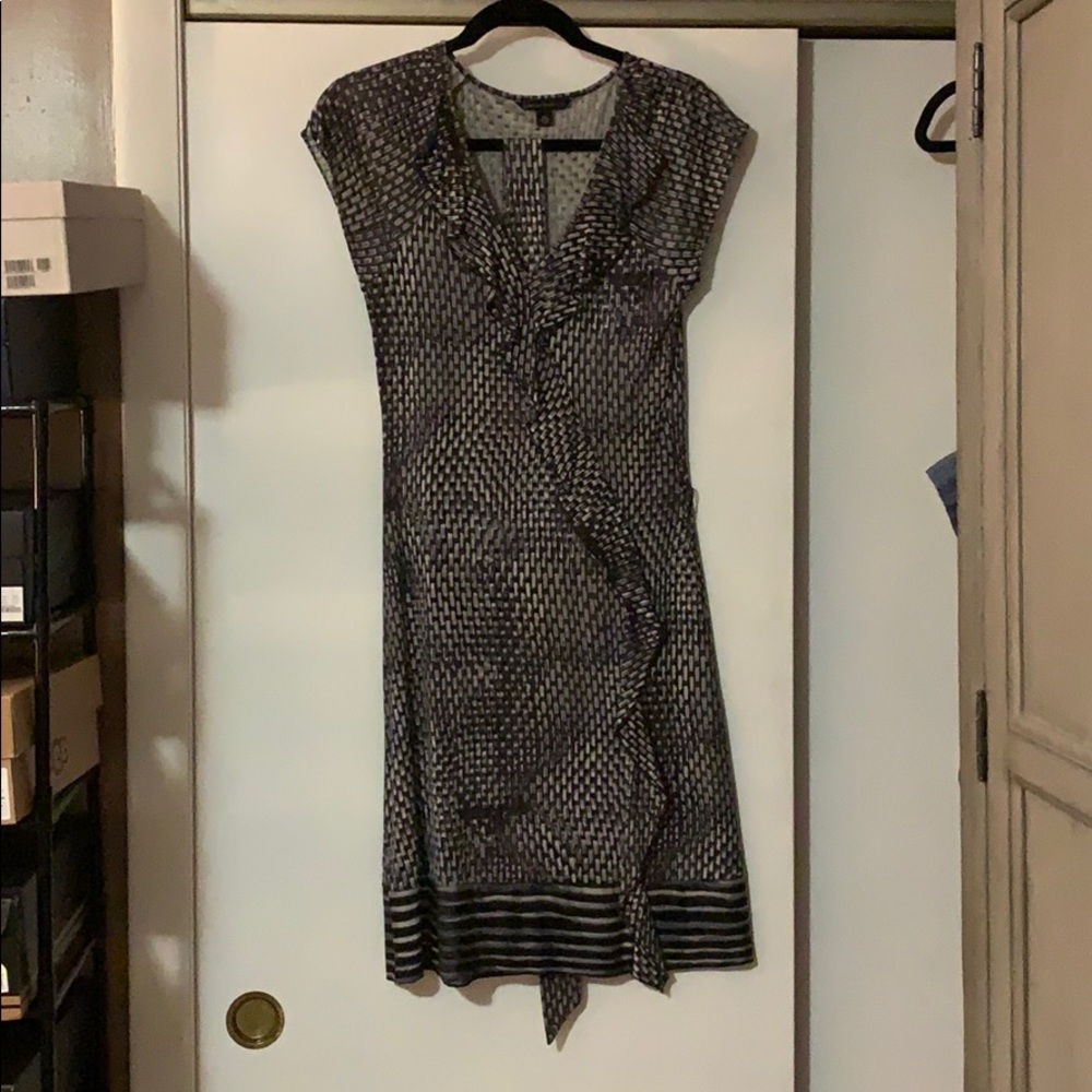 Banana republic faux wrap dress